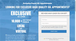 Desktop Screenshot of eliteleadseliteadvisors.com